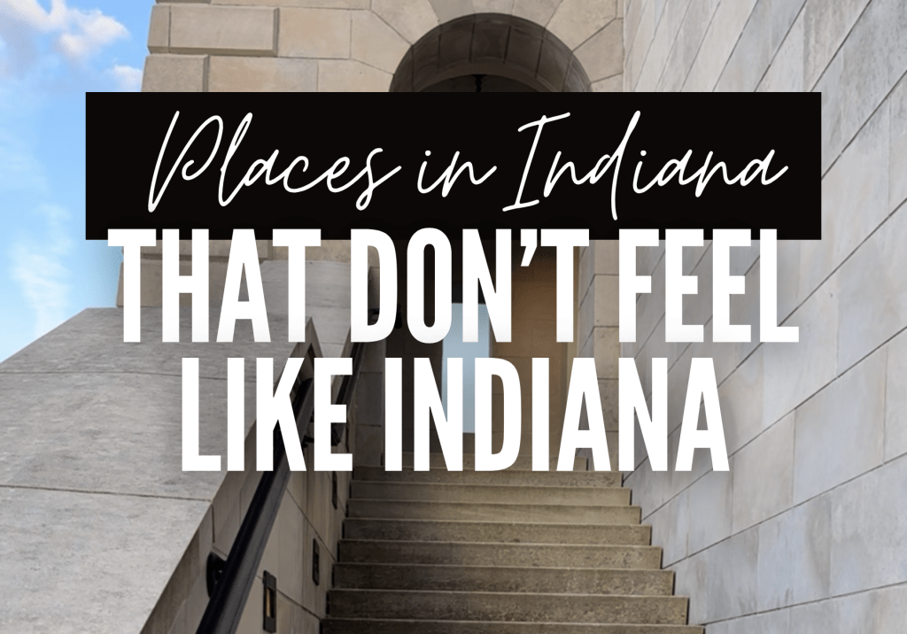 Unique places in Indiana. Hidden Gems in Indiana